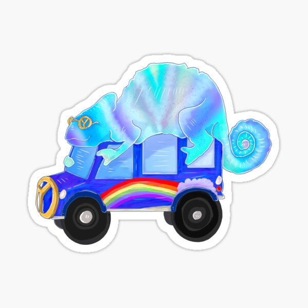 Cool Van life Sticker