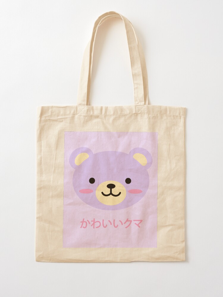 Pastel aesthetic discount canvas tote bag