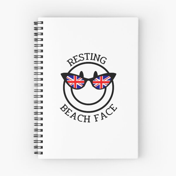Item preview,  Resting beach face designed and sold by H2O-Shop.