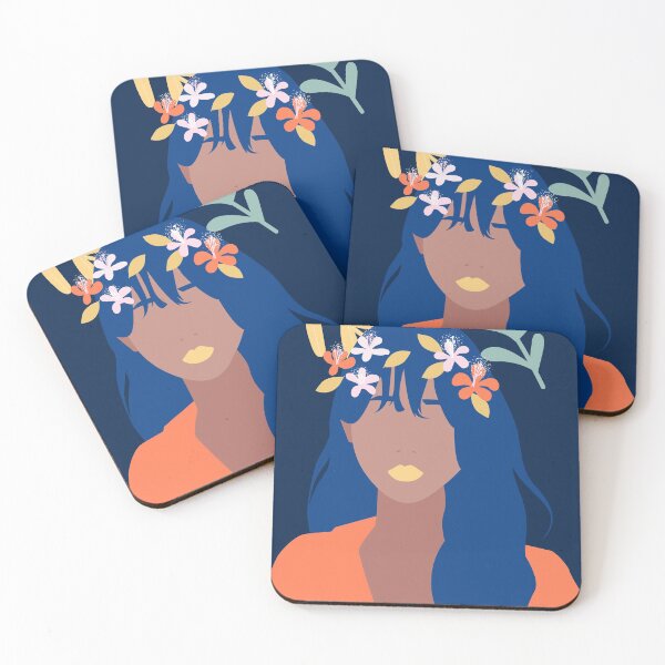 Item preview, Women Diversity Navy Retro Beauty - Beauty Girl designed and sold by lodarohit.
