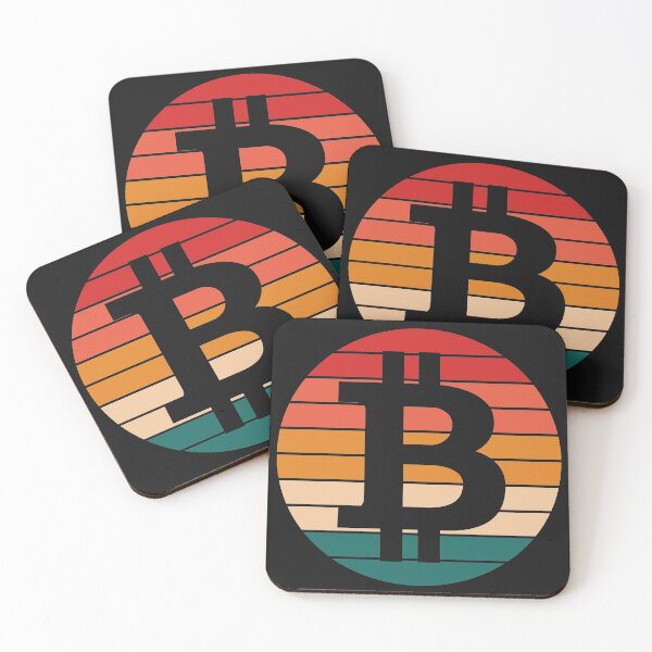 Item preview, Bitcoin Retro color shades designed and sold by artistkalpesh.
