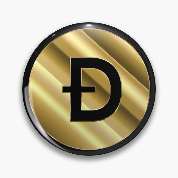 Item preview, Dogecoin Logo Gold designed and sold by arendbotha.