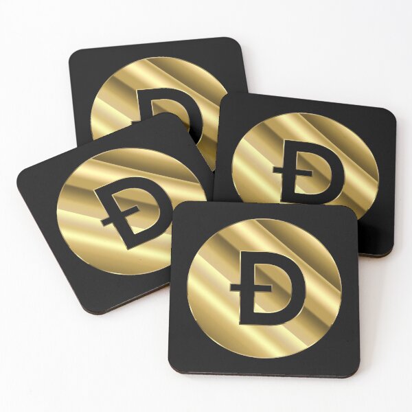 Item preview, Dogecoin Logo Gold designed and sold by arendbotha.