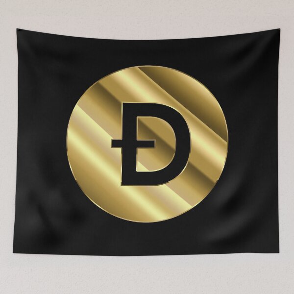 Item preview, Dogecoin Logo Gold designed and sold by arendbotha.