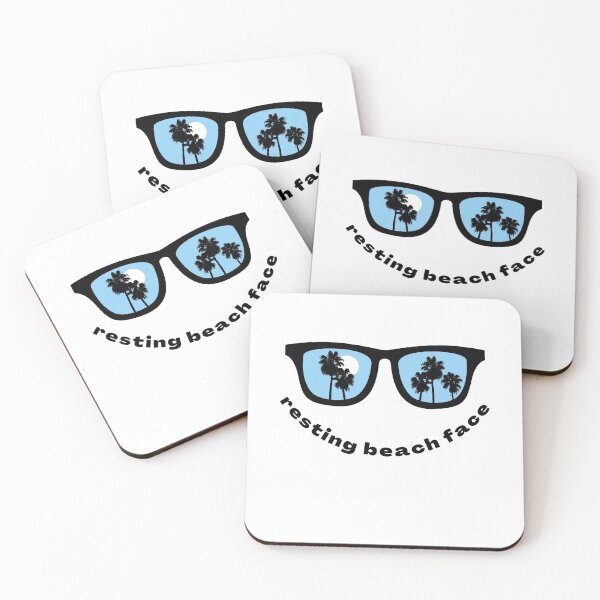 Item preview,   Resting beach face designed and sold by H2O-Shop.