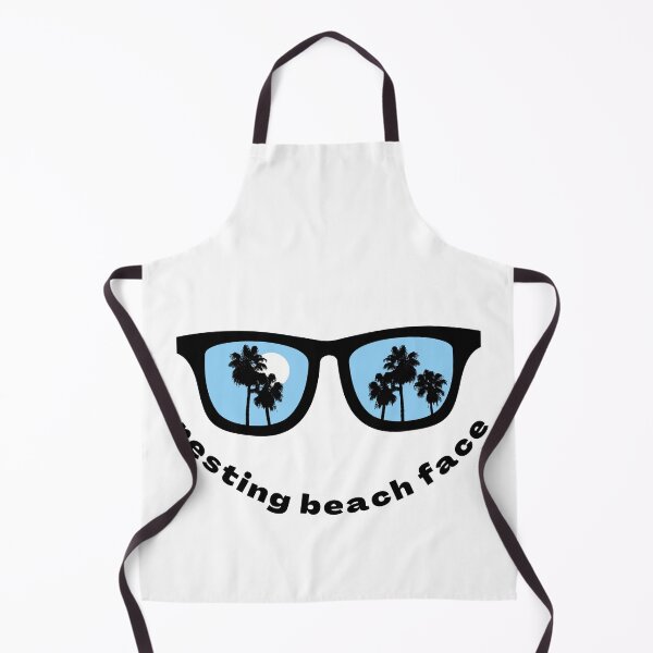Item preview, Resting beach face designed and sold by H2O-Shop.