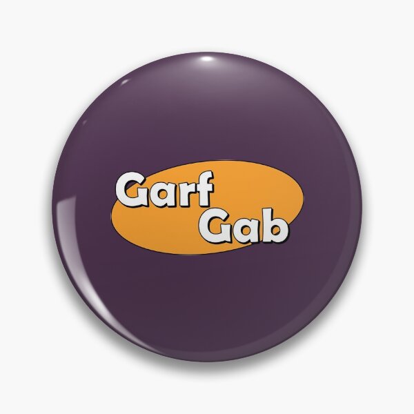 Item preview, Garfield Garf Gab Logo designed and sold by PineconeHome.