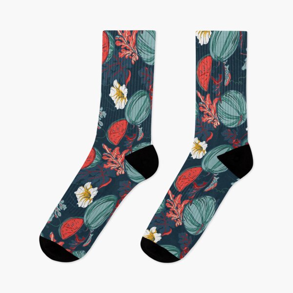 Item preview, Watermelon bloom navy  designed and sold by Milatoo.