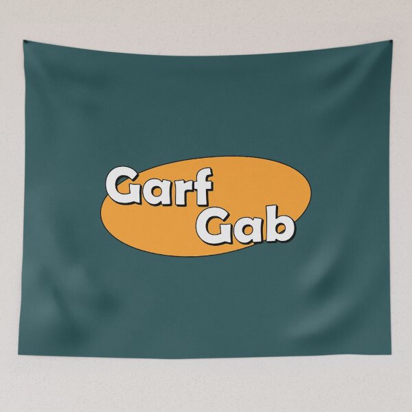 Item preview, Garfield Garf Gab Logo designed and sold by PineconeHome.