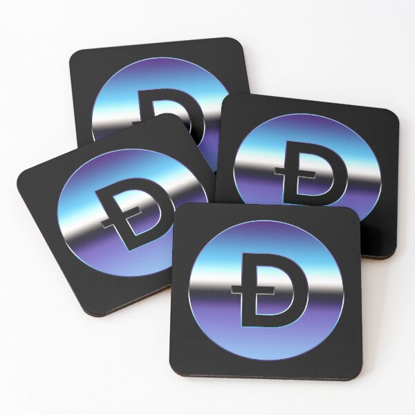 Item preview, Dogecoin Logo Silver designed and sold by arendbotha.