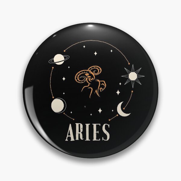 Item preview, Aries Zodiac sign, Galaxy Celestial Stars And Moons  designed and sold by AstroShop1.