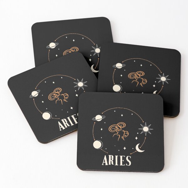 Artikelvorschau, Widder Sternzeichen, Galaxie Himmelssterne und Monde entworfen und verkauft von AstroShop1.