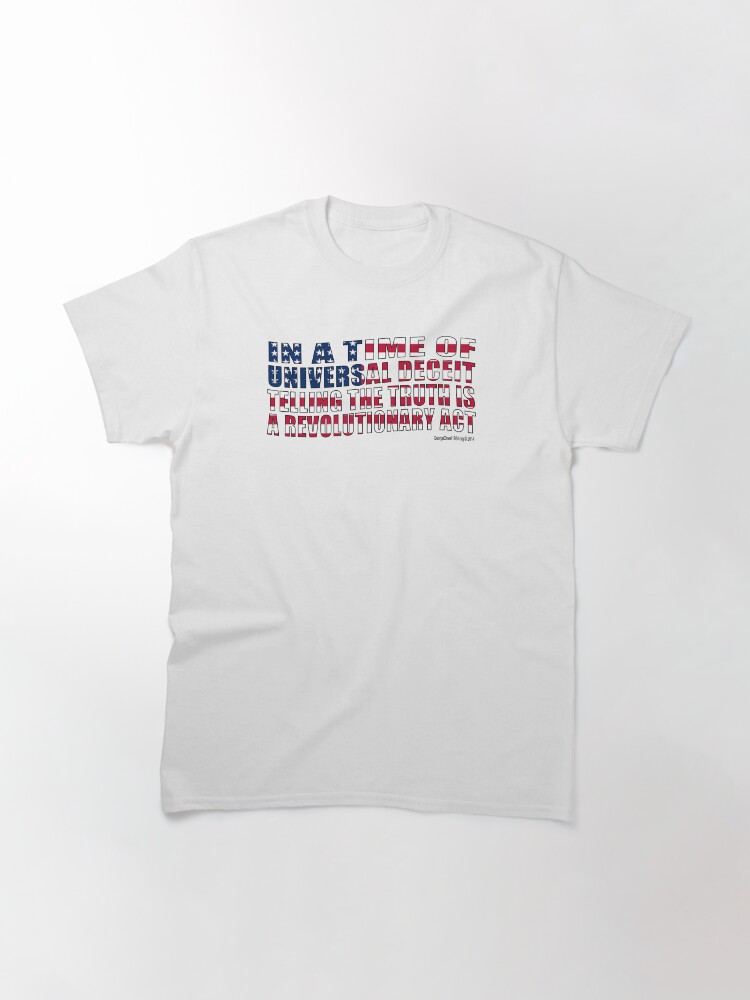 Thumbnail 3 of 7, Classic T-Shirt, Revolutionary Act designed and sold by EyeMagined.