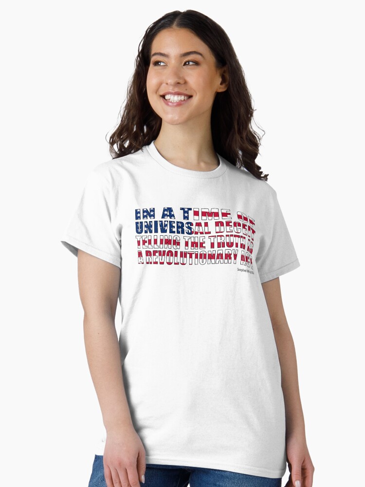 Thumbnail 2 of 7, Classic T-Shirt, Revolutionary Act designed and sold by EyeMagined.