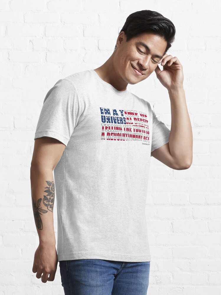 Alternate view of Revolutionary Act Essential T-Shirt