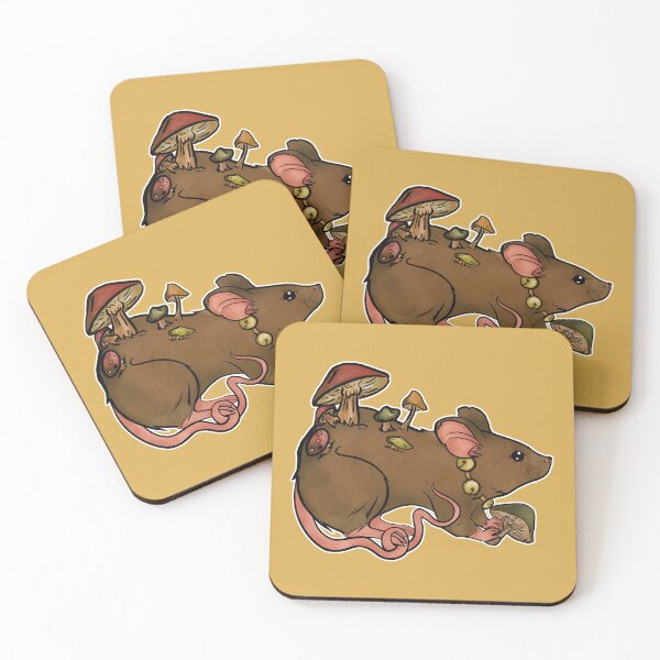 Item preview, Hubert the Mushroom-Mouse designed and sold by FooledFeathered.