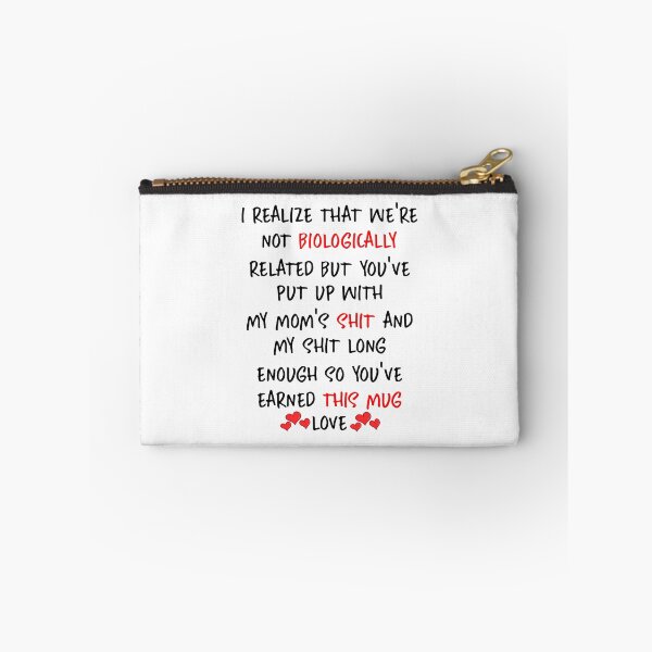 Item preview, Funny Stepdad Fathers Day Gift : I Realize That We Are Not Biologically Related designed and sold by pradeeprajput.