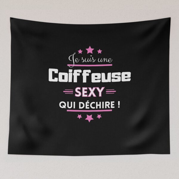 Item preview, I'm a sexy hairdresser who rocks - Humor designed and sold by Ydurand.