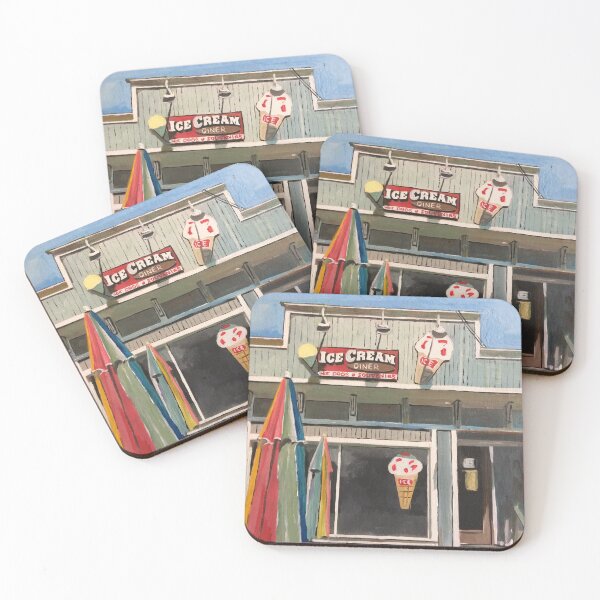 Item preview, American Ice Cream Shop In Summer designed and sold by golan22may.