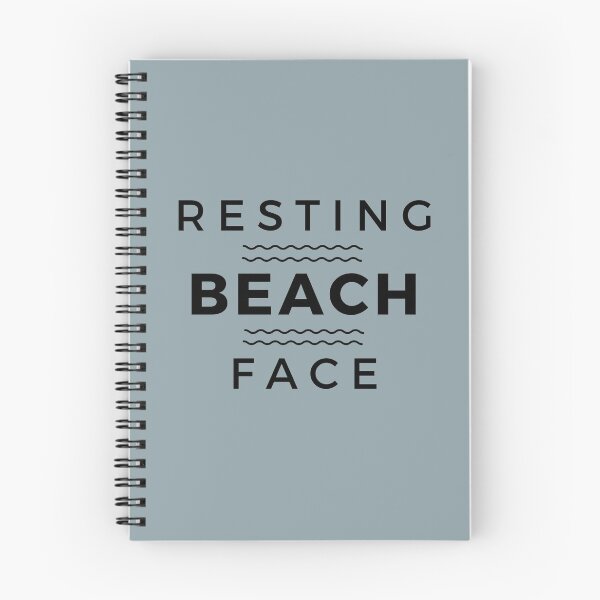 Item preview, Resting beach face designed and sold by H2O-Shop.