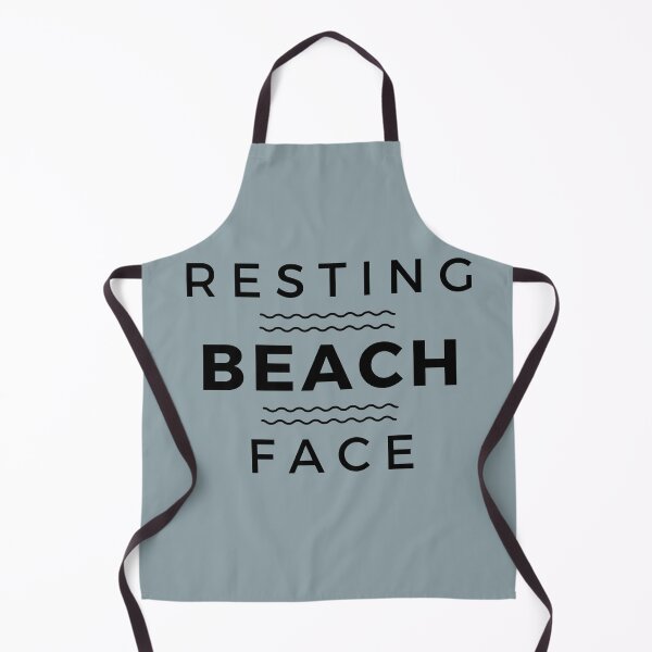 Item preview, Resting beach face designed and sold by H2O-Shop.
