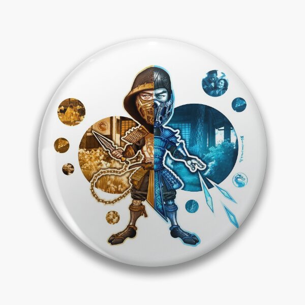 Item preview, Scorpion & Sub-Zero | Mortal Kombat Movie 2021 designed and sold by Emanpris.