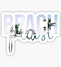 Beach Please Sticker