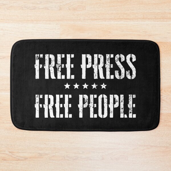 Item preview, World Press Freedom Day Free People designed and sold by curledup-cat.