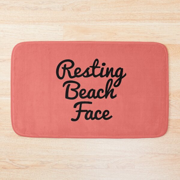 Item preview,  Resting beach face designed and sold by H2O-Shop.