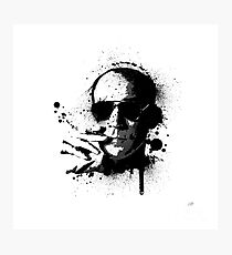 Hunter S. Thompson B&W Print Photographic Print