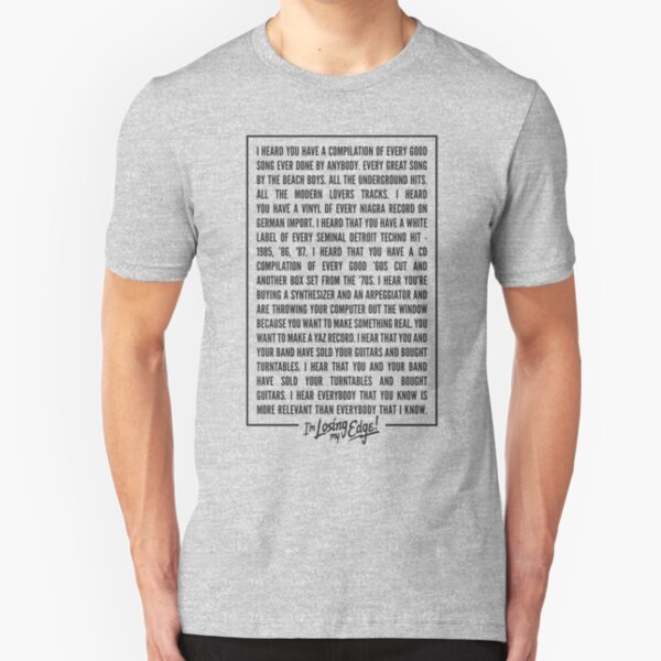 Losing My Edge v2 Slim Fit T-Shirt