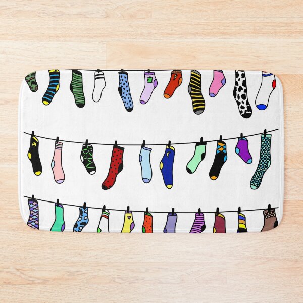Item preview, Line of Fun Socks Sticker Pack designed and sold by MarssyMT.