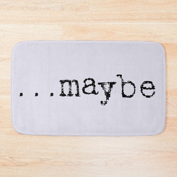 Item preview, Maybe in Typewriter Style designed and sold by fontspree.