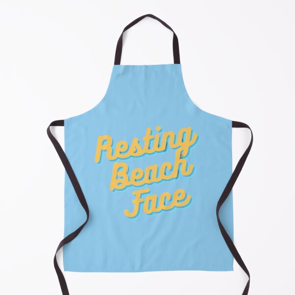 Item preview, Resting beach face designed and sold by H2O-Shop.