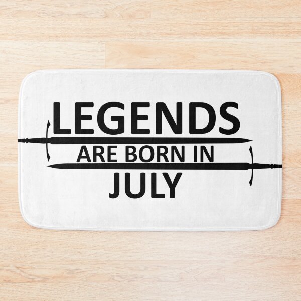 Item preview, Legends are born in July designed and sold by SocialMonster.