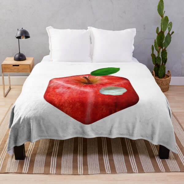 Item preview, An original square apple with a broken side designed and sold by Galina Kostyaeva.