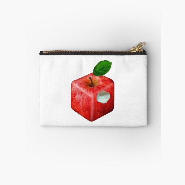 Item preview, An original square apple with a broken side designed and sold by Galina Kostyaeva.