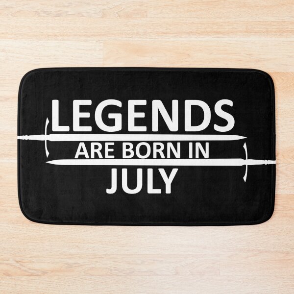 Item preview, Legends are born in July designed and sold by SocialMonster.