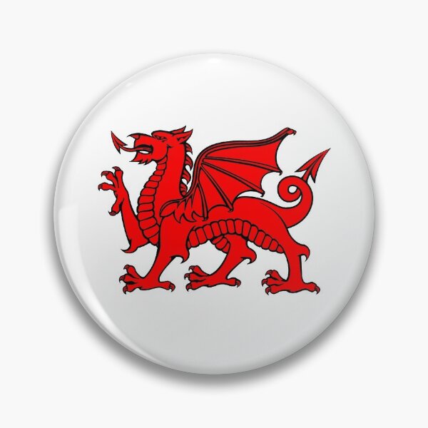 Item preview, Red Dragon, Wales, Welsh Flag, Draig gogh, Cymru designed and sold by Aurorapod.