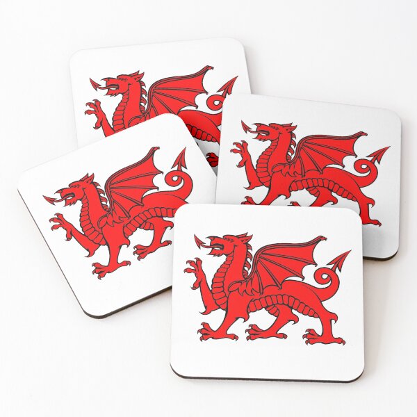 Item preview, Red Dragon, Wales, Welsh Flag, Draig gogh, Cymru designed and sold by Aurorapod.