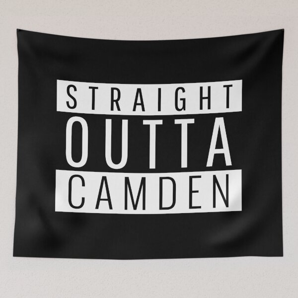 Item preview, Straight Outta Camden New Jersey designed and sold by Teelogic.