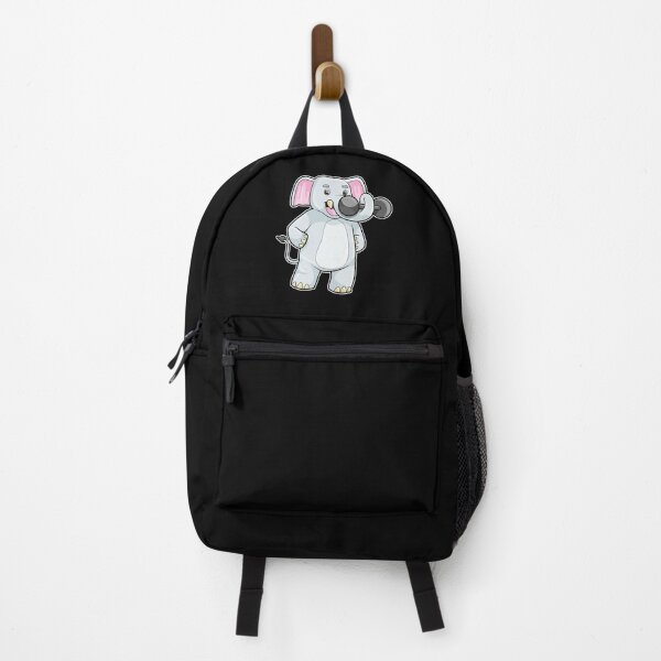 Item preview, Elephant at Strenght training with Dumbbell designed and sold by Snabdesign84.