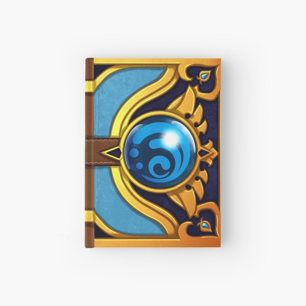 "Genshin Impact Hydro Vision Catalyst" Hardcover Journal for Sale by
