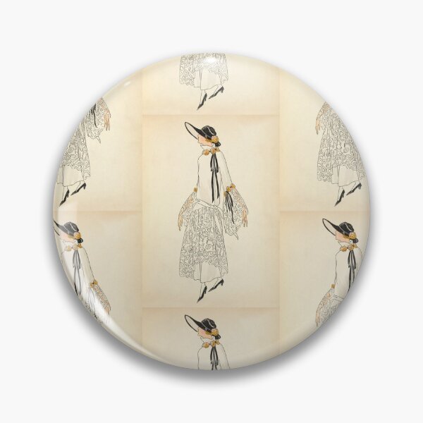 Item preview, Art Deco La Vie En Rose The Rosy Life High Fashion Vanity Fair Flapper designed and sold by 108dragons.