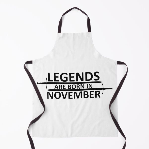Item preview, Legends are born in November designed and sold by SocialMonster.