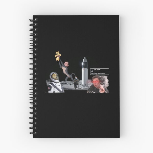 Item preview, Everything to the Moon! Elon Musk Meme designed and sold by FunGuru.
