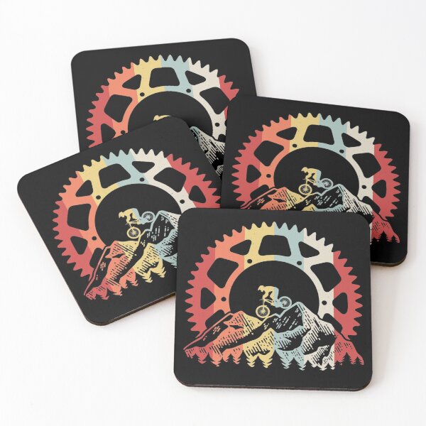 Aperçu de l'œuvre Vélo de montagne Gear Retro Vintage Bicycle Bike Rider Cadeaux créée et vendue par Nikolanek.