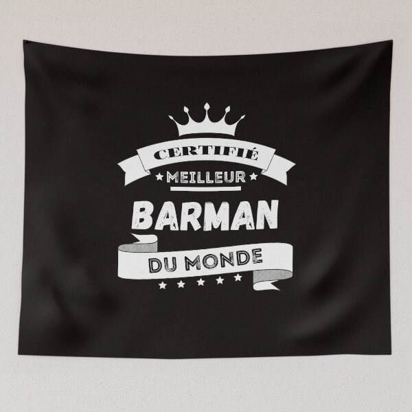Item preview, Certified best bartender in the world - Bartender humor designed and sold by Ydurand.