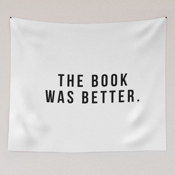 Item preview, The Book Was Better designed and sold by ambaart.