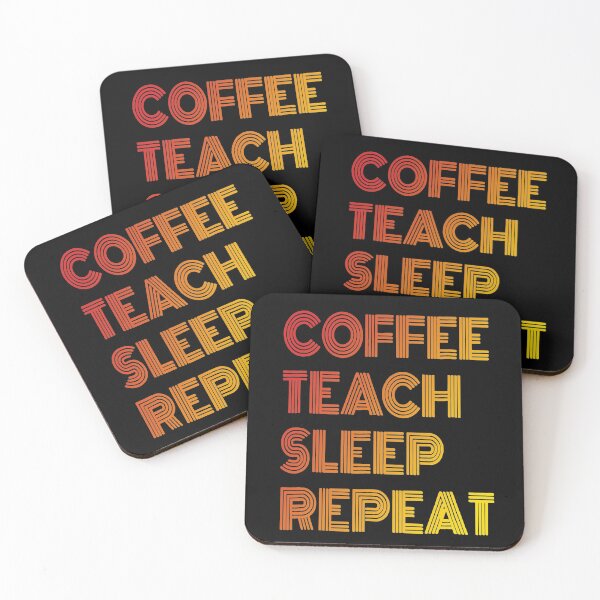 Item preview, Coffee Teach Sleep Repeat TeacherLife, Teacher Life Shirt,Kindergarten Teacher Tee,Teacher Shirt,Field Trip Shirts for Teachers designed and sold by Trendy Shirt.